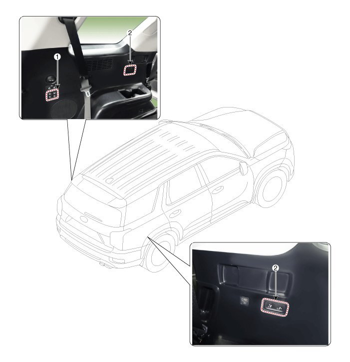 Hyundai Palisade. Components and components location