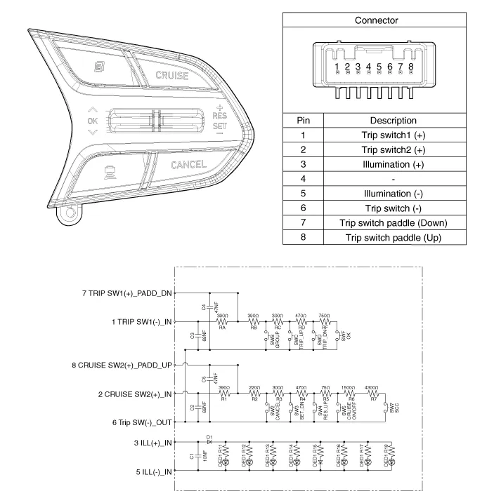 Hyundai Palisade. Schematic diagrams
