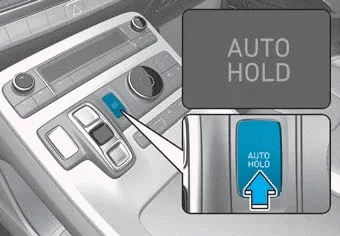 Hyundai Palisade. Auto Hold