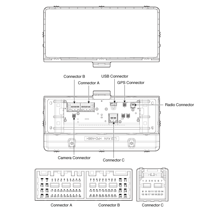 Hyundai Palisade. Components and components location