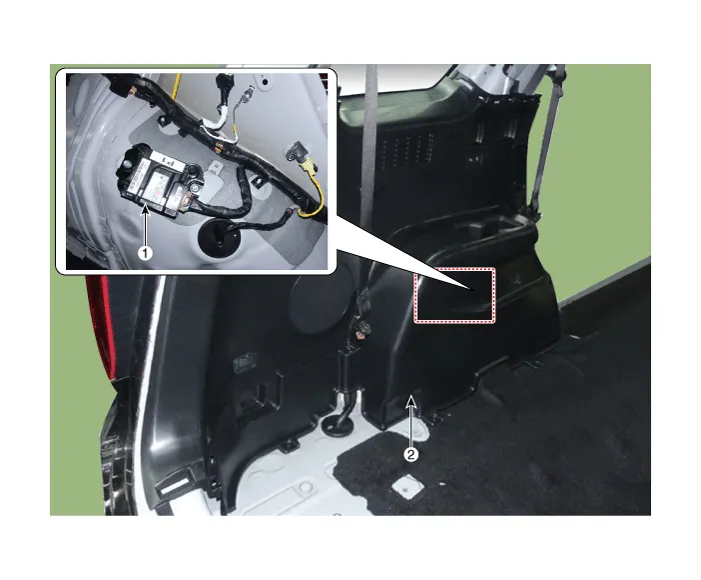 Hyundai Palisade. Components and components location