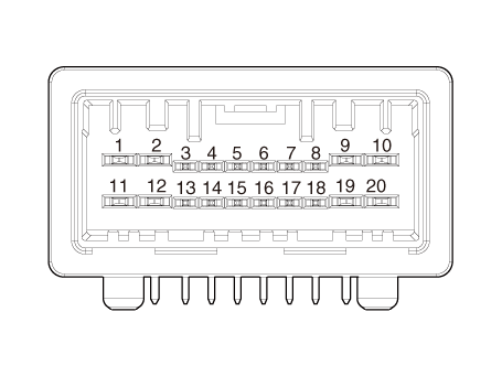 Hyundai Palisade. Schematic diagrams