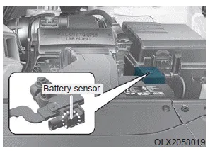 Hyundai Palisade. Battery Sensor Deactivation