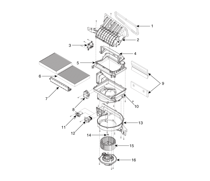 Hyundai Palisade. Components and components location