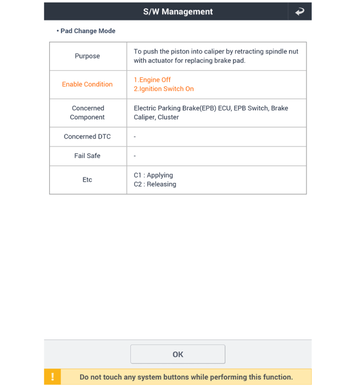 Hyundai Palisade. Repair procedures