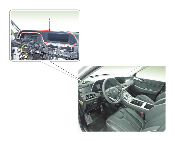 Hyundai Palisade. Components and components location