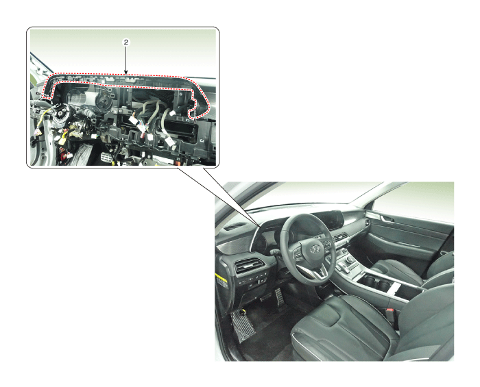 Hyundai Palisade. Components and components location