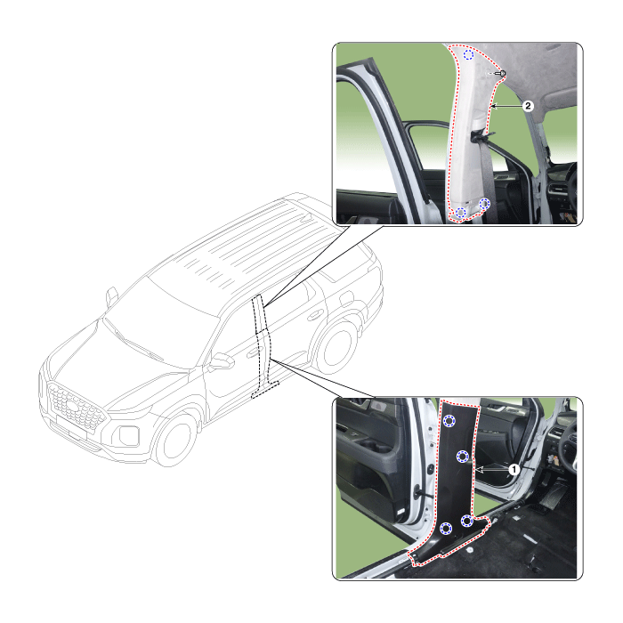 Hyundai Palisade. Components and components location