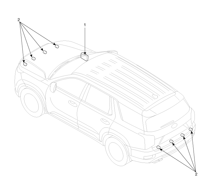 Hyundai Palisade. Components and components location