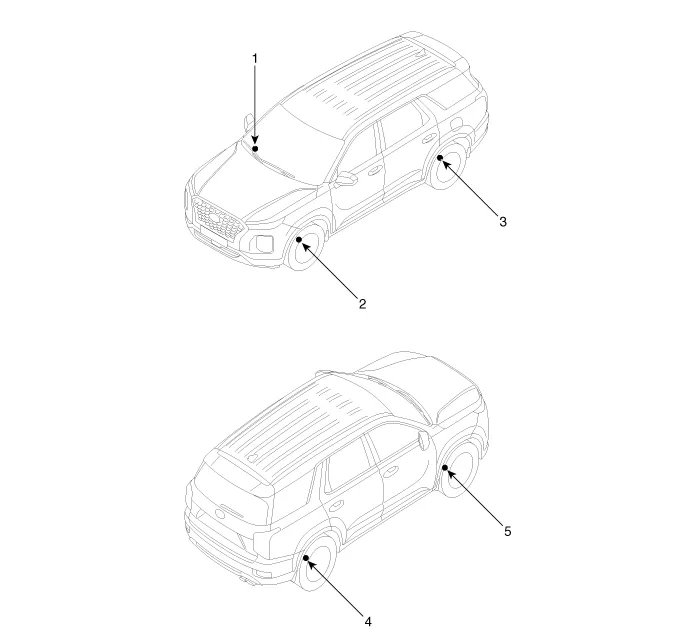 Hyundai Palisade. Components and components location