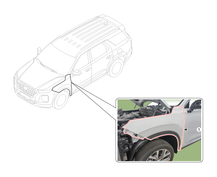 Hyundai Palisade. Components and components location