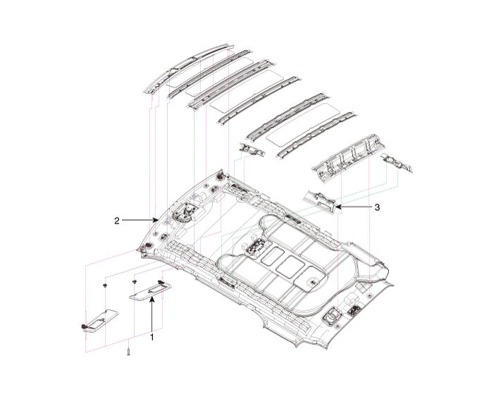 Hyundai Palisade. Components and components location