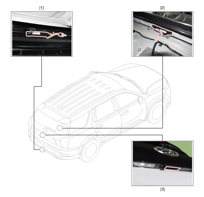 Hyundai Palisade. Components and components location
