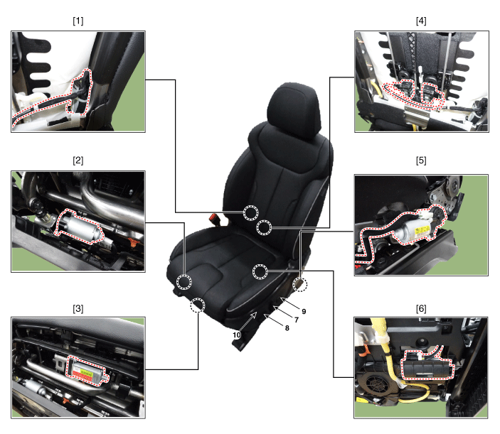 Hyundai Palisade. Components and components location