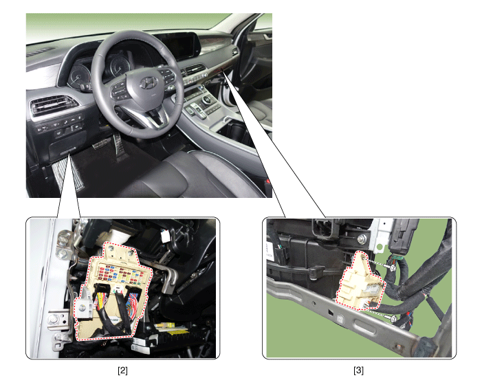 Hyundai Palisade. Components and components location