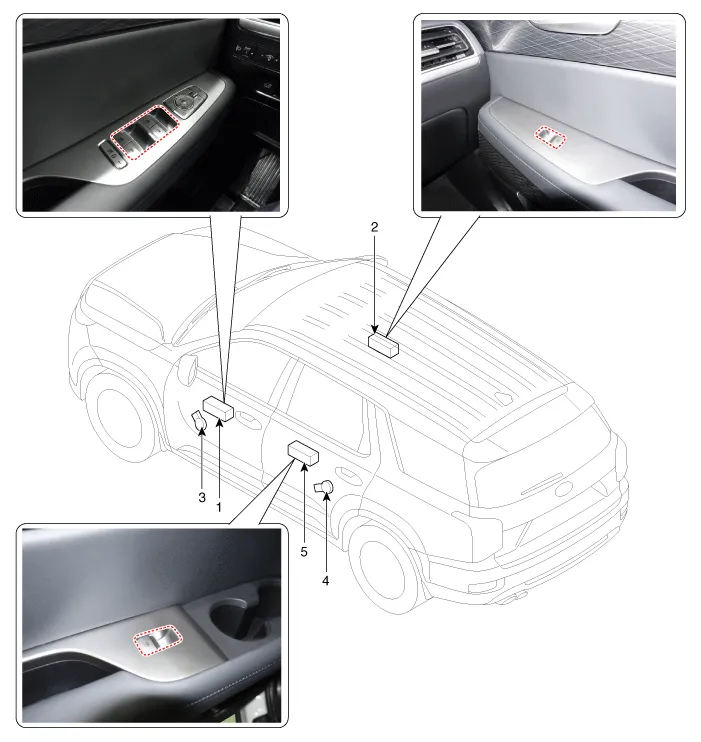 Hyundai Palisade. Components and components location