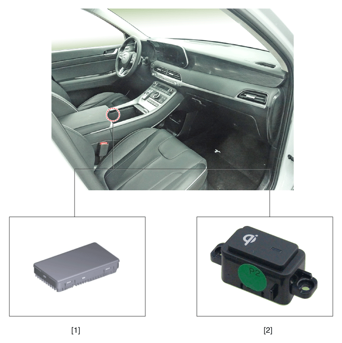 Hyundai Palisade. Components and positions