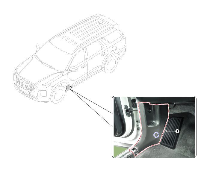 Hyundai Palisade. Components and components location