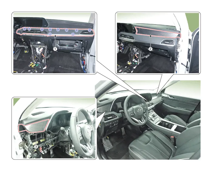 Hyundai Palisade. Components and components location