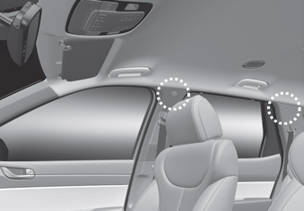 Hyundai Palisade. Curtain air bags