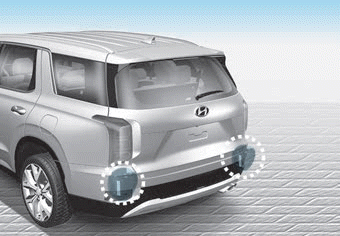 Hyundai Palisade. Detecting Sensor