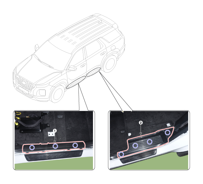 Hyundai Palisade. Components and components location