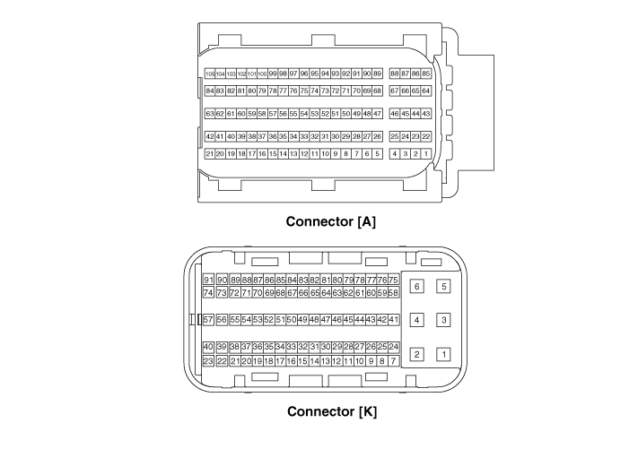 Hyundai Palisade. Schematic diagrams