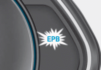 Hyundai Palisade. EPB malfunction indicator