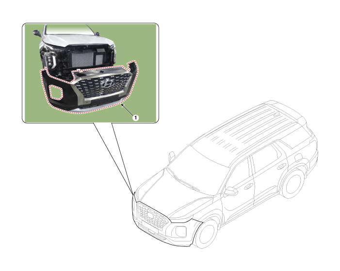 Hyundai Palisade. Components and components location