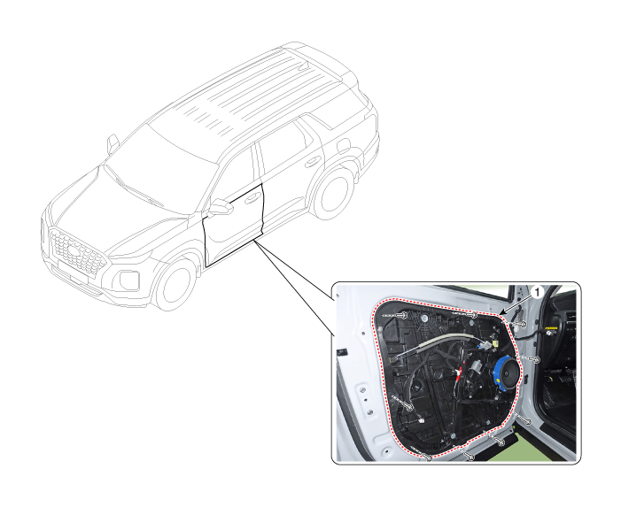 Hyundai Palisade. Components and components location