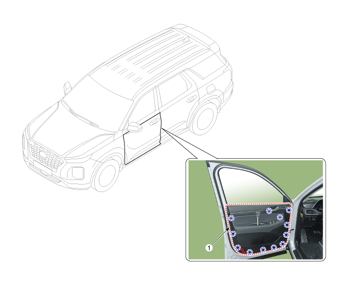 Hyundai Palisade. Components and components location