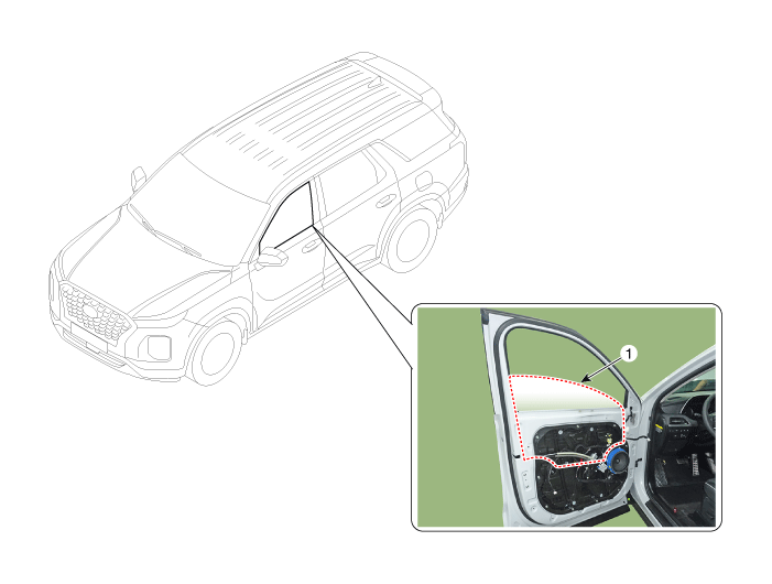 Hyundai Palisade. Components and components location