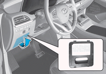 Hyundai Palisade. Fuse/Relay Panel Description