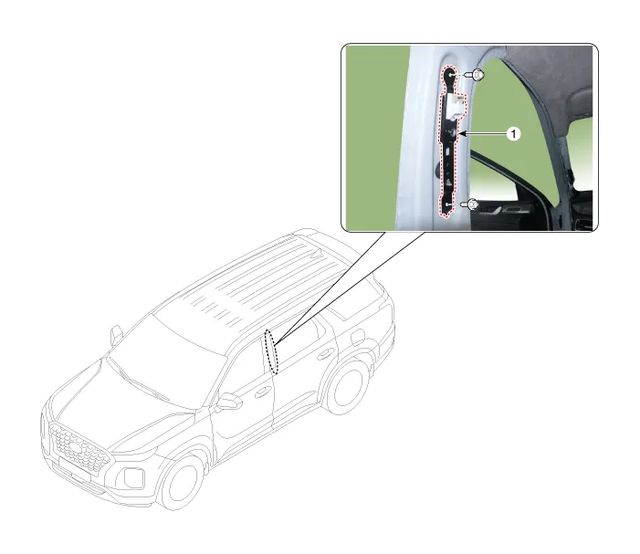 Hyundai Palisade. Components and components location