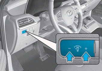 Hyundai Palisade. Instrument Cluster Control