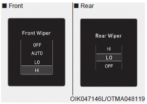 Hyundai Palisade. LCD Display Messages