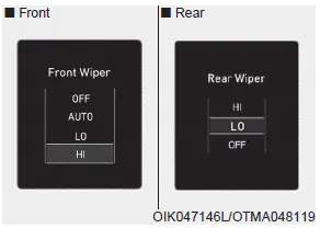Hyundai Palisade. LCD Display Messages