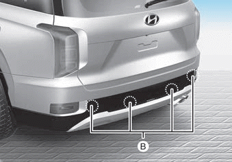 Hyundai Palisade. (Reverse) System