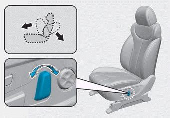 Hyundai Palisade. Power adjustment