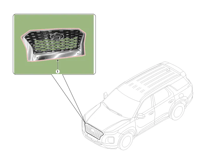 Hyundai Palisade. Components and components location
