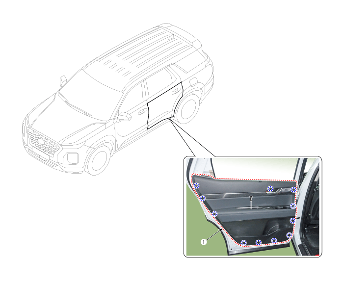 Hyundai Palisade. Components and components location