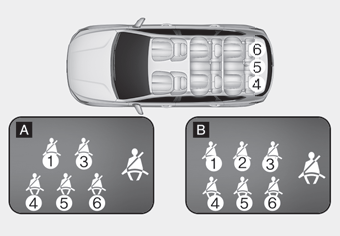 Hyundai Palisade. warning