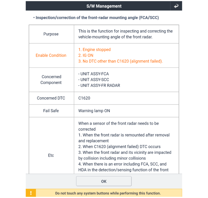 Hyundai Palisade. Repair procedures