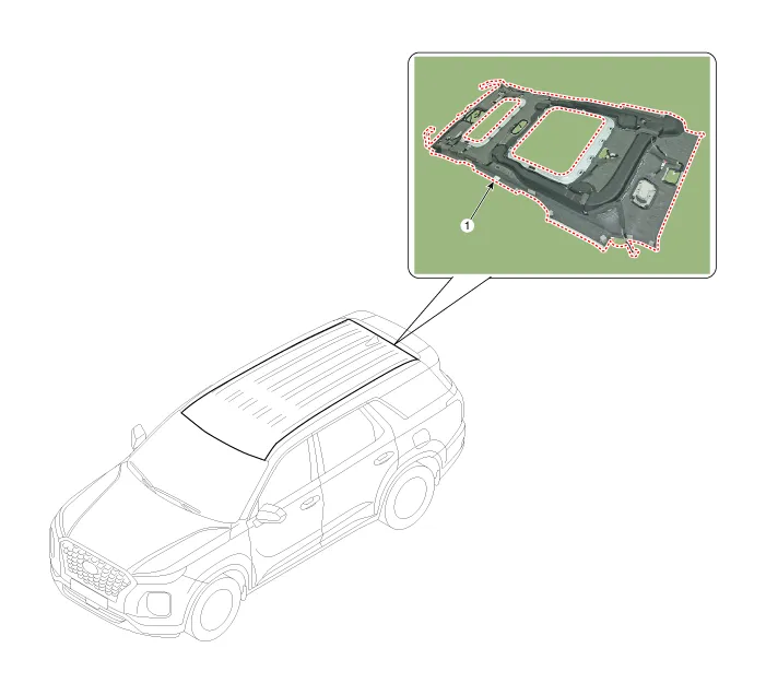 Hyundai Palisade. Components and components location