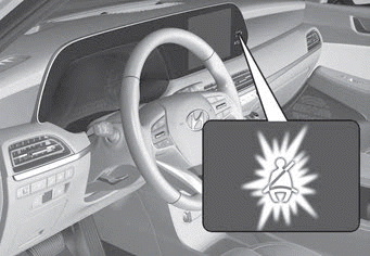 Hyundai Palisade. Seat Belt Warning Light