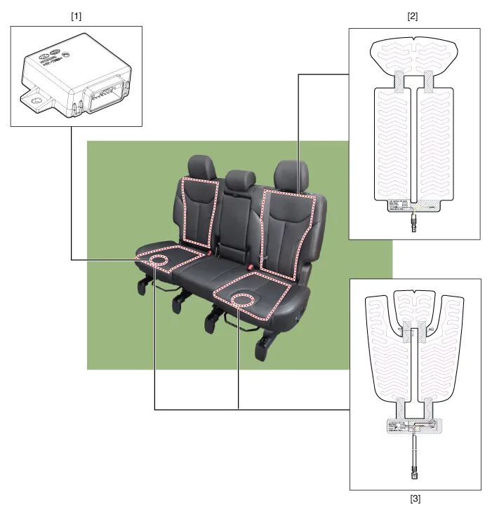 Hyundai Palisade. Components and components location