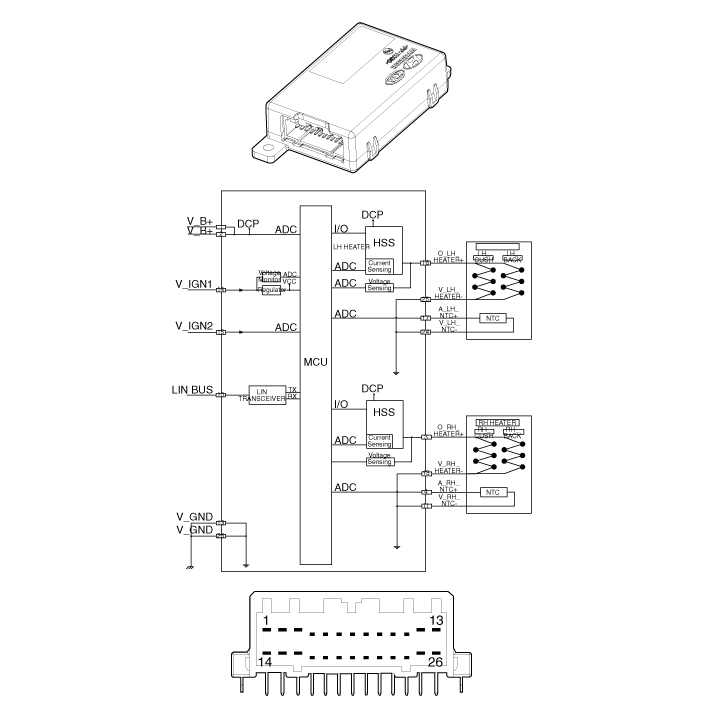 Hyundai Palisade. Schematic diagrams