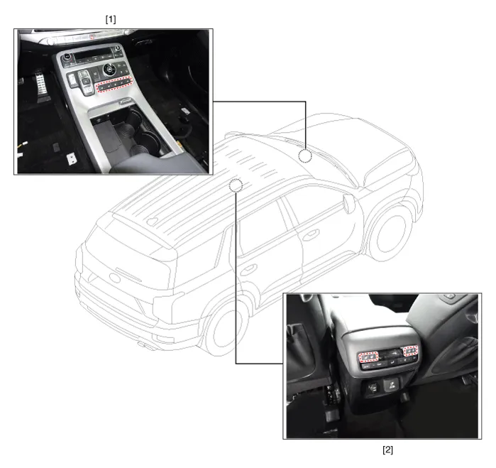 Hyundai Palisade. Components and components location