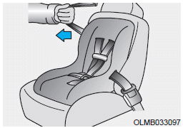 Hyundai Palisade. lap/shoulder belt