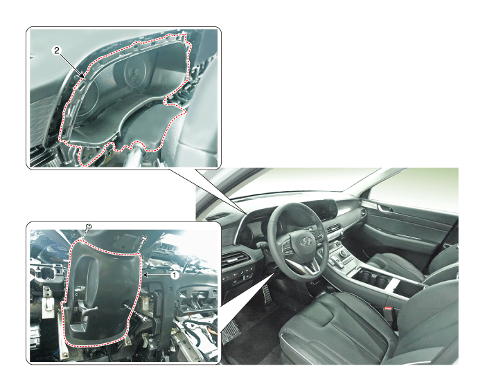 Hyundai Palisade. Components and components location